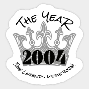 Legends 2004! Sticker